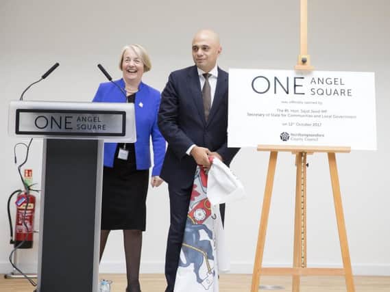 Sajid Javid opens One Angel Square in October. (Picture: Kirsty Edmonds)