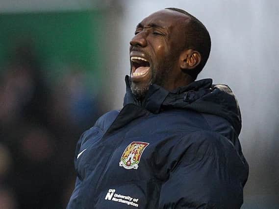 SO CLOSE: Cobblers almost pulled off a shock by beating in-form Blackburn on Saturday. Picture by Sharon Lucey