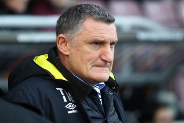 Disappointed: Rovers boss Tony Mowbray. Picture by Sharon Lucey
