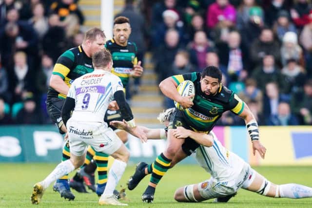 Campese Ma'afu put himself about during his first start of the season