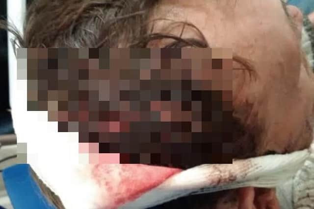 Police have called a shop licence in for review after a worker allegedly attacked a customer with a wooden baton. The picture, above, was submitted to Northampton Borough Council by Northamptonshire Police.