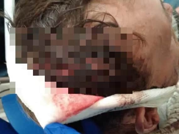 Police have called a shop licence in for review after a worker allegedly attacked a customer with a wooden baton. The picture, above, was submitted to Northampton Borough Council by Northamptonshire Police.