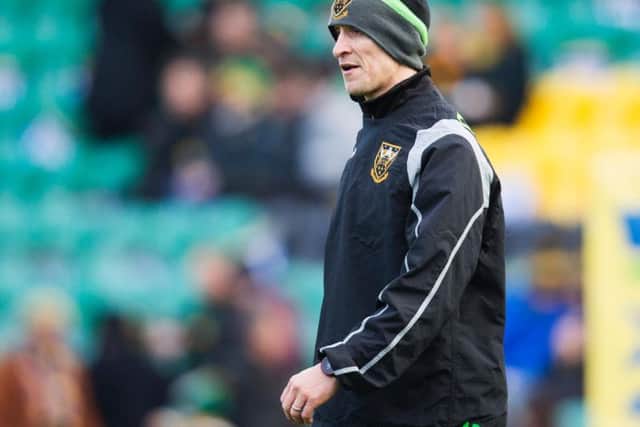Alan Dickens takes his Saints team to Twickenham on Saturday (picture: Kirsty Edmonds)