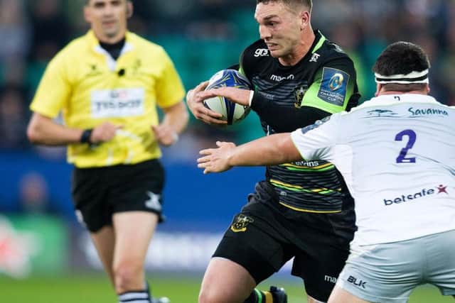 George North has been named on the Saints bench for the trip to Twickenham (picture: Kirsty Edmonds)