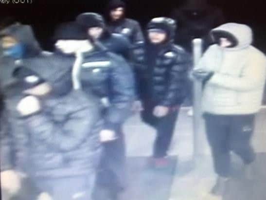 This gang of youths are wanted in connection with a theft from a Northampton outdoors shop.