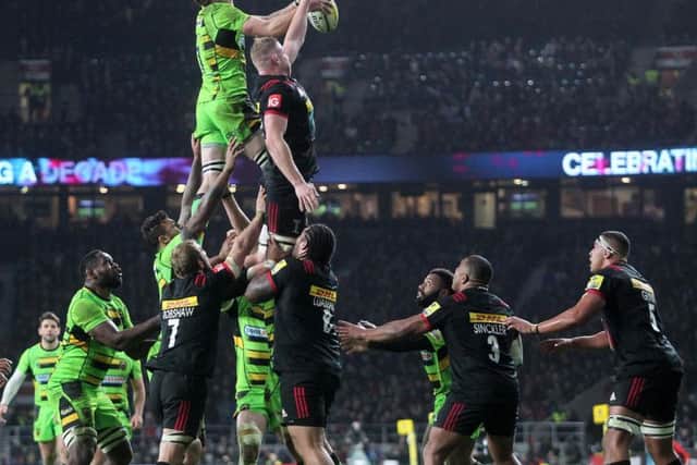 Jamie Gibson was Saints' stand-out player