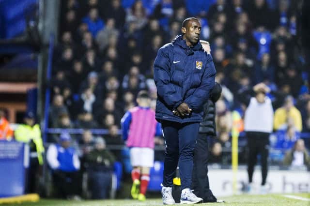 Deep in thought: Hasselbaink has much to ponder as the Cobblers prepare to face Wigan. Picture by Kirsty Edmonds