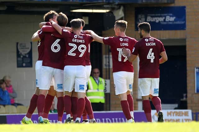 Matt Crooks' goal put Cobblers 2-0 up in the reverse fixture before Southend fought back