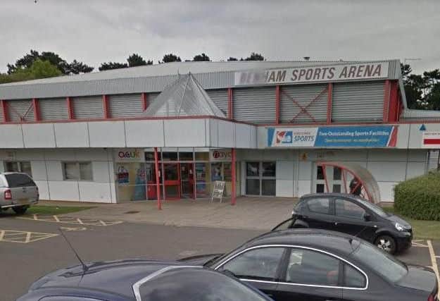 Northampton Gymnastics Academy, which is now based at Benham Sports Centre,
is looking to move into a new premises at Round Spinney Industrial Estate where it will fund the new floor area.