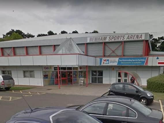 Northampton Gymnastics Academy, which is now based at Benham Sports Centre,
is looking to move into a new premises at Round Spinney Industrial Estate where it will fund the new floor area.