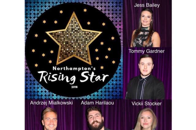 The judges of this year's Northampton's Rising Star.