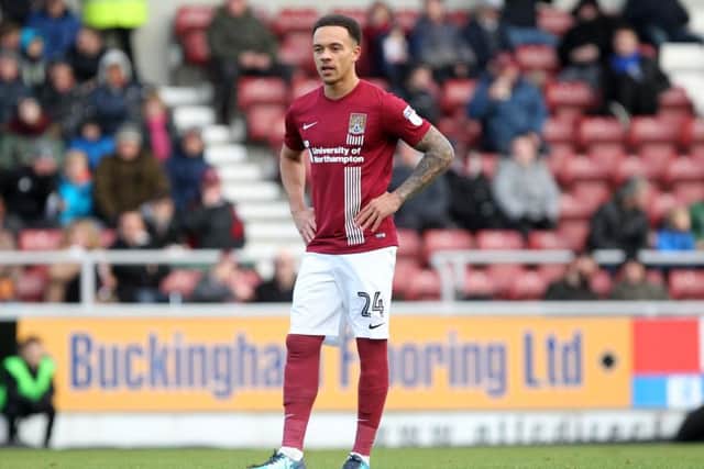 Shay Facey made his Cobblers debut