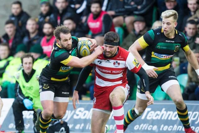 Nic Groom got on the scoresheet at the Gardens