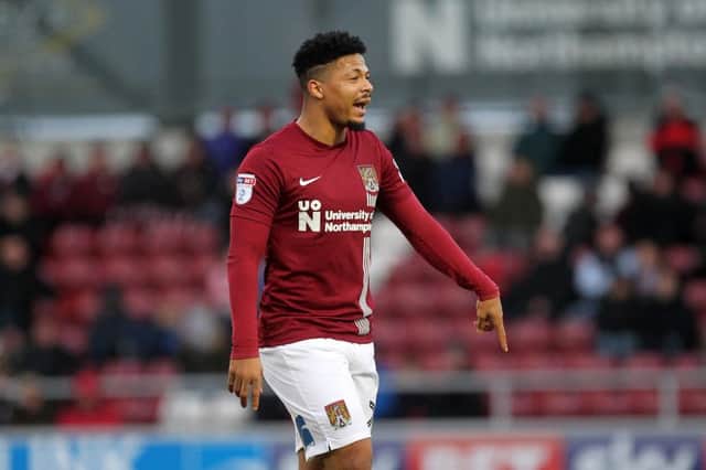 CULT HERO: Hildeberto Pereira didn't need long to show Sixfields what he's capable of. Pictures: Sharon Lucey