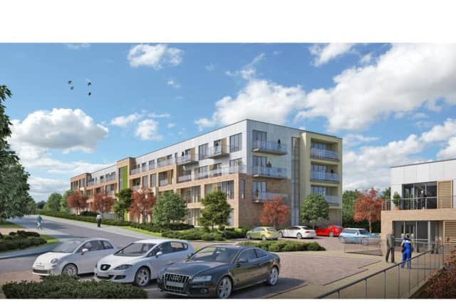 Planning permission has been granted for 307 homes made up of apartments, bungalows and houses.