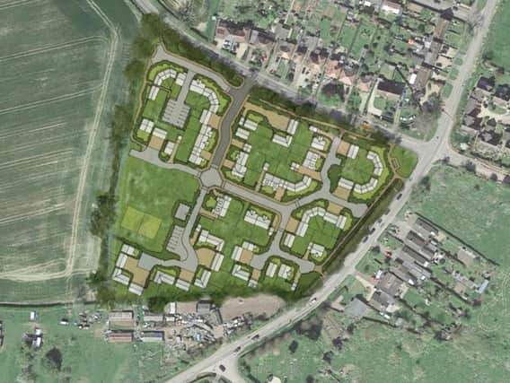Plans for 66 homes in Rothersthorpe have not been given the green light by councillors.