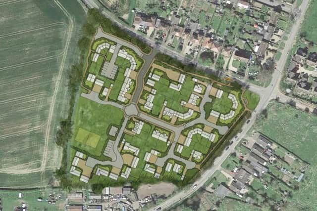 Plans for 66 homes in Rothersthorpe have not been given the green light by councillors.