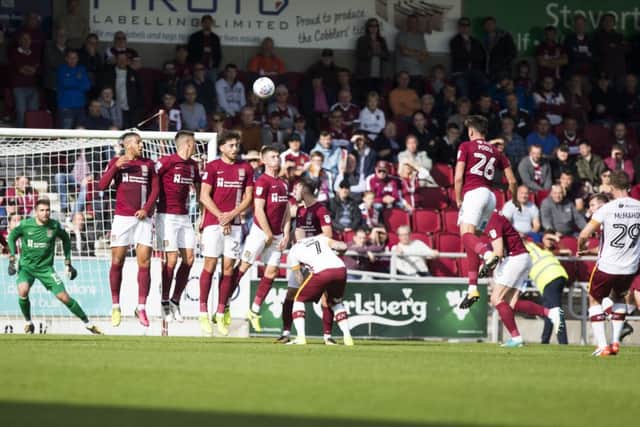 Tony McMahons controversial free-kick separated the sides back in September