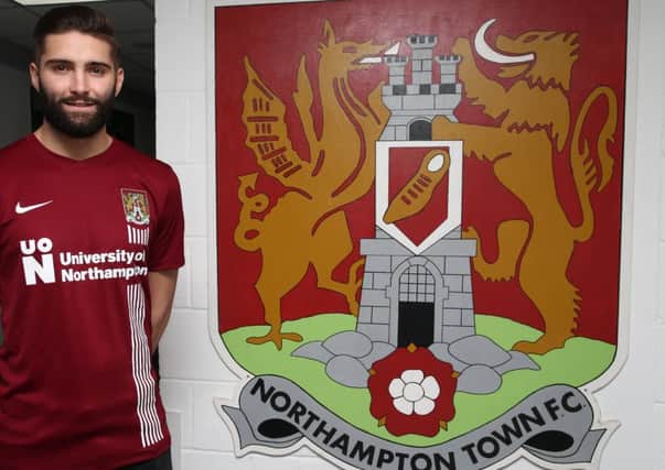 NEW FACE - Jordan Turnbull has signed for the Cobblers on a two-and-a-half-year deal (Picture: Pete Norton)