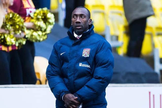 BEST OF THE SEASON? Town's performance at Bradford was 'very, very pleasing' for boss Jimmy Floyd Hasselbaink. Pictures: Kirsty Edmonds