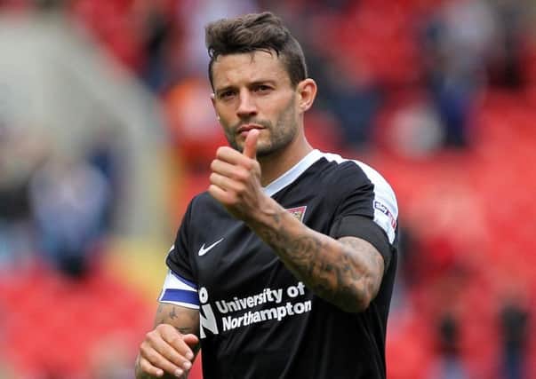 END OF AN ERA - skipper Marc Richards' Cobblers playing career has come to an end