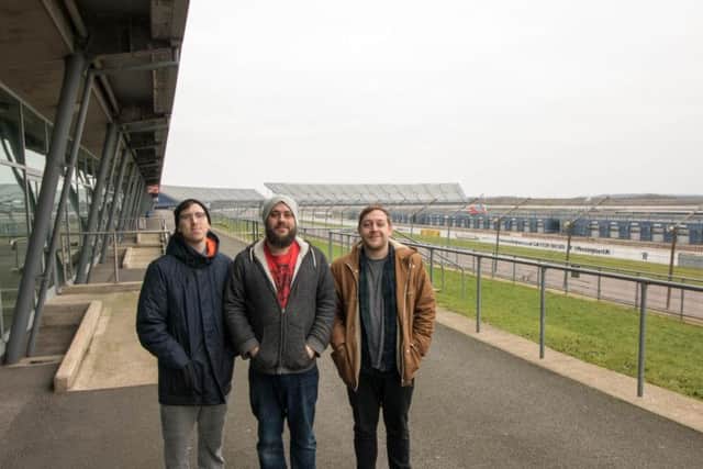 Stephen Crook, James Hanson and Marc Collins