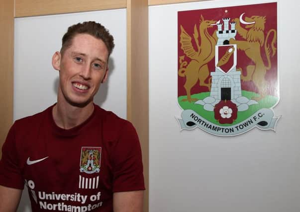 AIMING HIGH - new Cobblers signing Joel Bunney (Picture: Pete Norton)