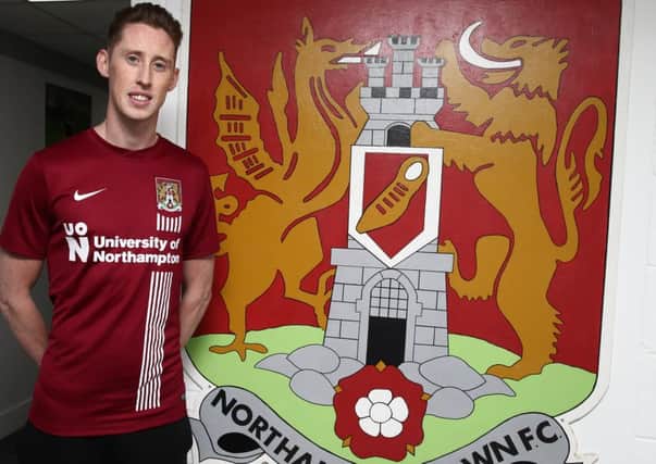 COME IN NUMBER SIX - Joe Bunney has become the Cobblers' sixth new signing of the January transfer window (Picture: Pete Norton)