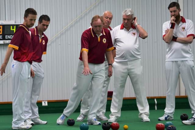 Action from Northants Men's Liberty Trophy defeat