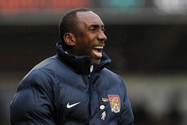 ON THE UP: Hasselbaink's team made it three wins on the spin for the second time this season to move up to 18th. Picture by Sharon Lucey