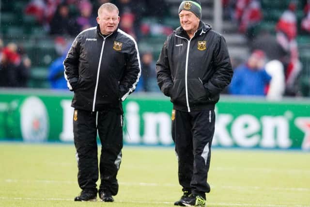 Alan Gaffney (right) knows the review of Saturday's defeat at Allianz Park won't be easy (picture: Kirsty Edmonds)