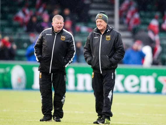 Alan Gaffney (right) knows the review of Saturday's defeat at Allianz Park won't be easy (picture: Kirsty Edmonds)