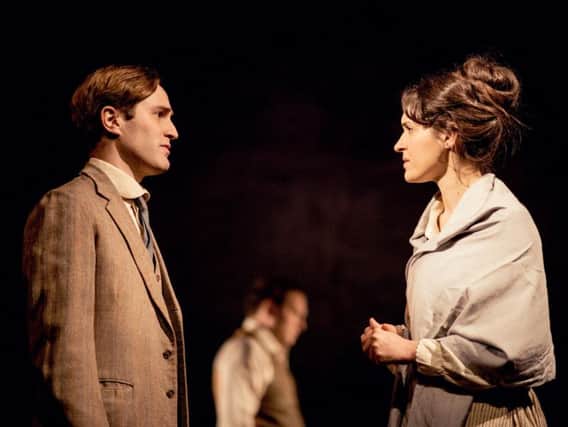 Edward Killingback as Ronny and Phoebe Pryce as Adela Picture: Idil Sukan