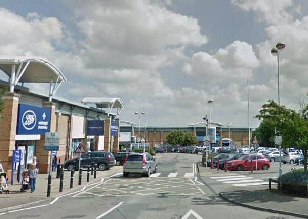 Sixfields Retail Park. Witnesses or anyone with information about this incident can call police on 101 or Crimestoppers anonymously on 0800 555 111.