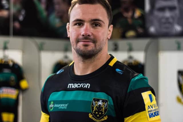 Heinrich Brssow has now linked up with his new team-mates at Saints (picture: Roberto Payne/Northampton Saints)