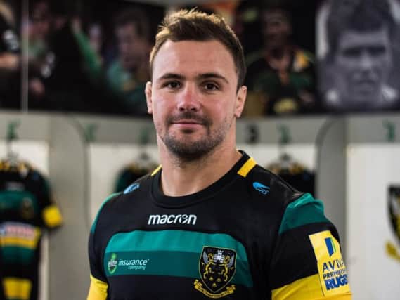 Heinrich Brssow has now linked up with his new team-mates at Saints (picture: Roberto Payne/Northampton Saints)