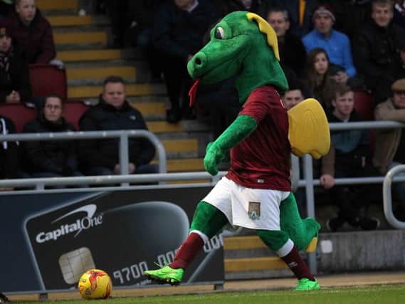 Clarence the Dragon will be out on Friday night for the Big Sleep Out at the home of Northampton Town Football Club.