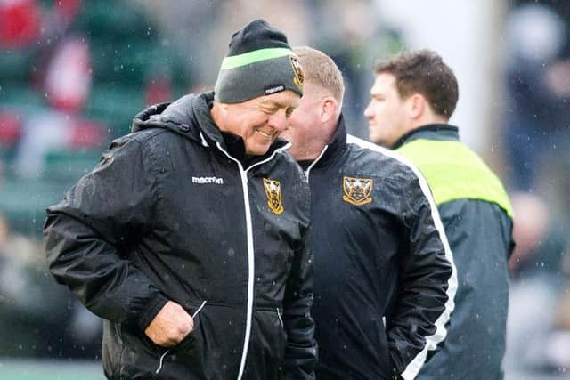 Alan Gaffney wants Saints to provide some cheer in the Anglo-Welsh Cup (picture: Kirsty Edmonds)