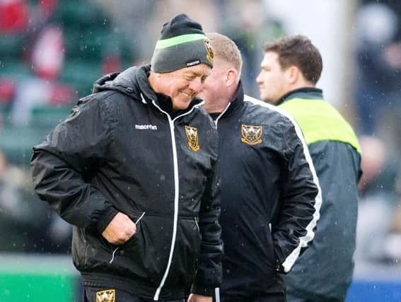 Alan Gaffney wants Saints to provide some cheer in the Anglo-Welsh Cup (picture: Kirsty Edmonds)