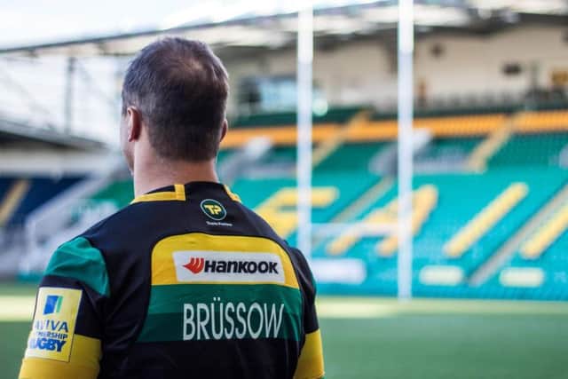 The South African star can't wait to play his part at Franklin's Gardens