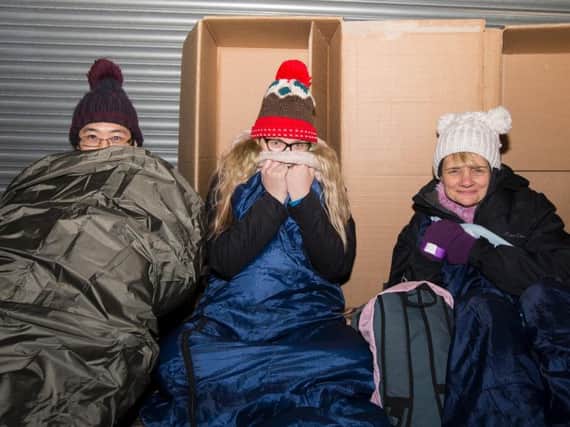 The Northampton Hope Centre's Big Sleep Out is the town's biggest fundraiser for homelessness.