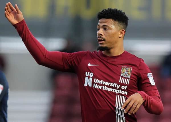 Hildeberto Pereira is one of six loan players on the Cobblers' books