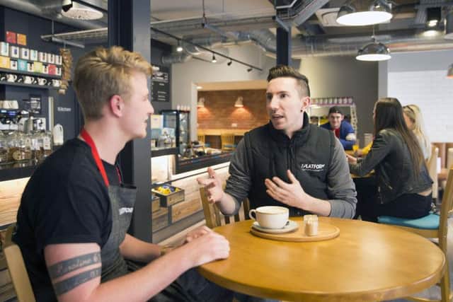The Platform cafe is open between Monday and Friday from 10am - 6pm.