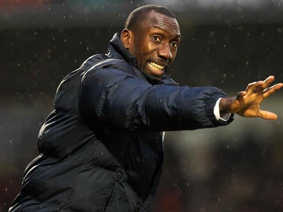 WORRIED: Hasselbaink conceded his side deserved nothing from Saturday's defeat to Rochdale. Picture: Sharon Lucey