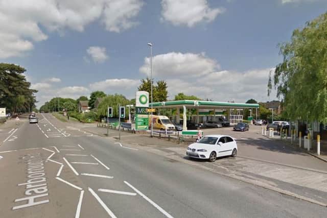 The incident happened near the BP Garage in Harborough Road. (Photo: Google)