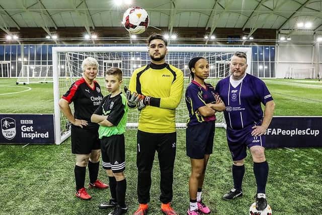 Teams or individuals of any age or ability can enter the Football Association tournament at Mereway