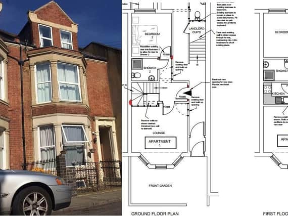 The former care home in Colwyn Road is earmarked to become an HMO with room for six people.