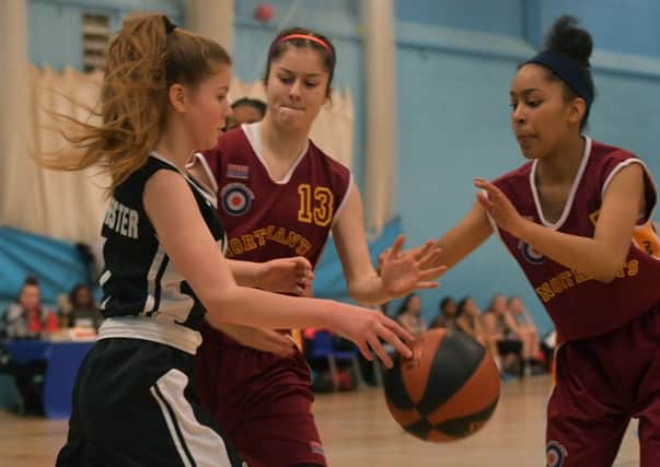 Action from Northants Lightning Under-16s clash with Manchester on Saturday (Pictures: Dave Ikin)