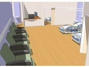The new room will offer patients round-the-clock care.