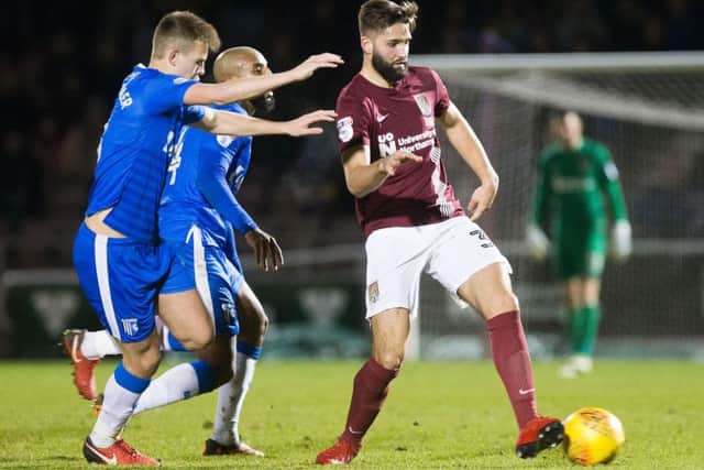 Jordan Turnbull on the ball